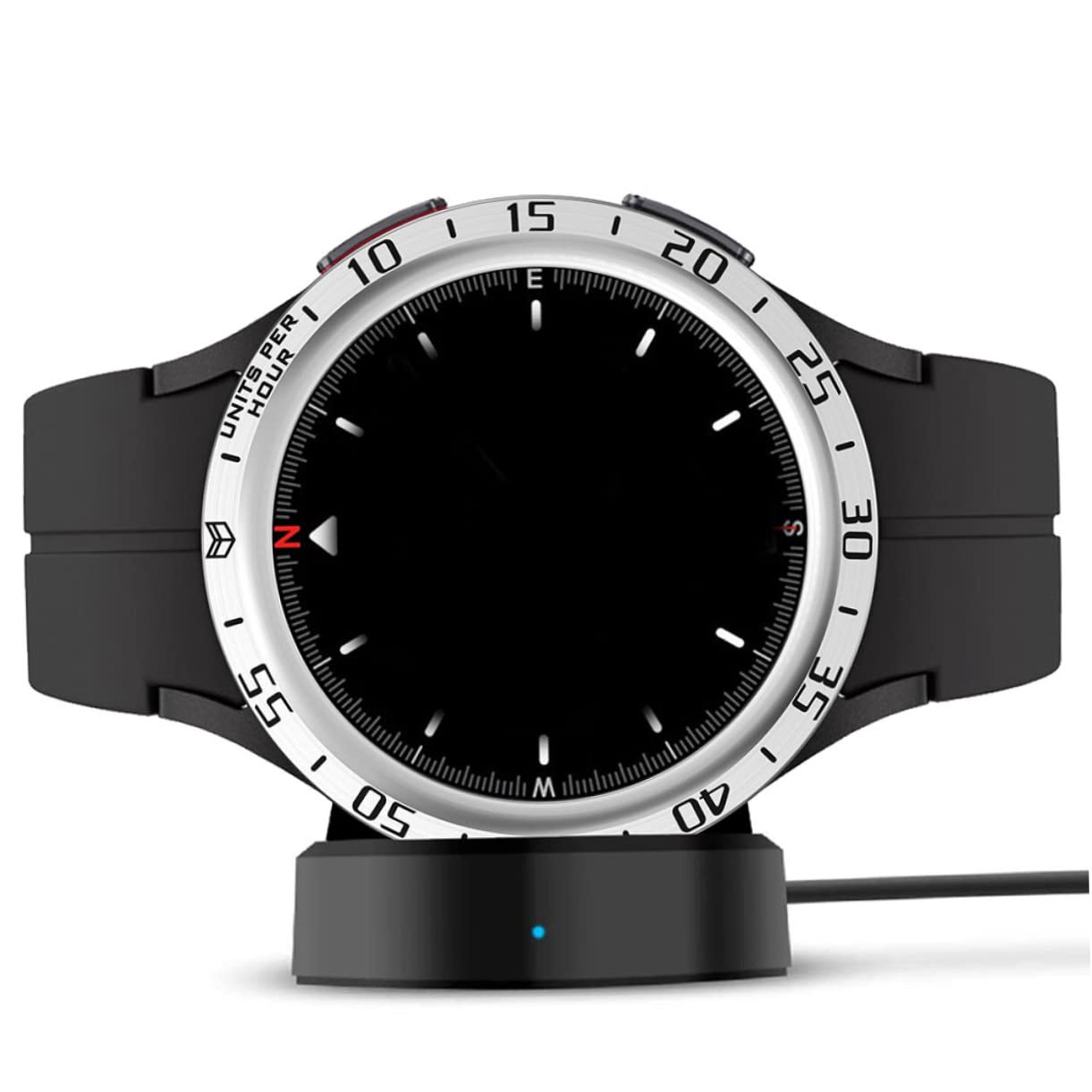 OSALADI 5pièces Montre Connectée Lunette Acier Inoxydable pour Watch Pro Anneau Bezel Pratique Et Durable avec Design Élégant