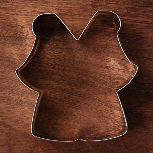 Liliao Graduation Cookie Cutter Set - 3 Piece - Diploma, Graduation Cap And Graduation Gown Biscuit Fondant Cutters - Stainless Steel #TOP2