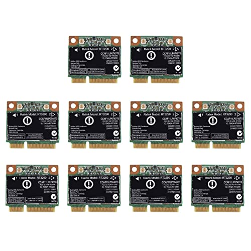 Carte réseau RT3290 Demi PCI-E pour ajouter le WiFi 2,4 GHz et Bluetooth au PC