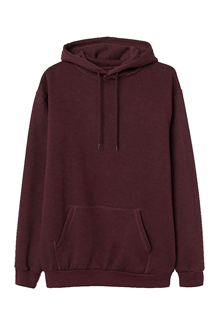 Men's & Women's Cotton Sweatshirt Hoodies with Pockets Solid Pattern Long Sleeves Hooded Neck Regular Fit and Standard Length-image-38