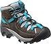 KEEN Women's Targhee II Mid WP Hiking Boot,Gargoyle/Caribbean Sea,8 M US