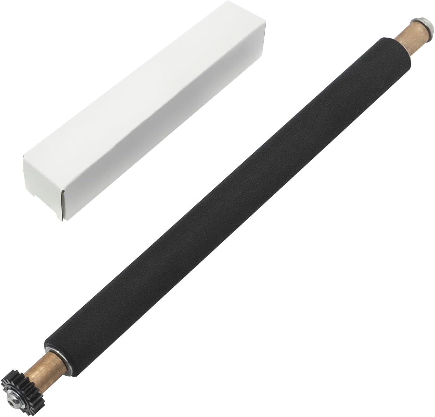 Platen Roller for Zebra ZQ520 ZQ521 Thermal Label Barcode Mobile Printer,Label Maker Roller Support Printer,P/N:KIT-MPP-PRZQ521-01 (Includes Gear Parts)
