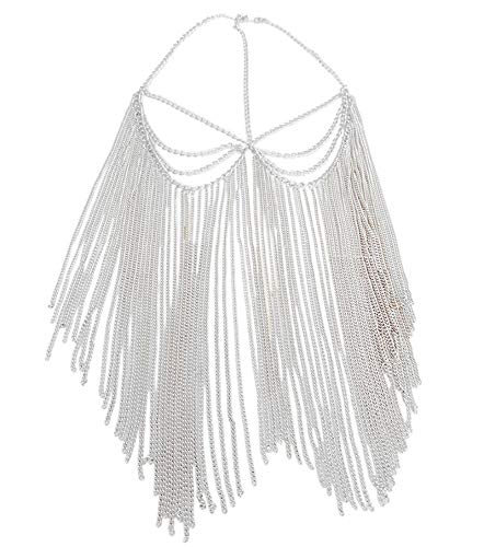 Astage Women Party Mask Headwear Masquerade Coin Veil Face Chain Silver