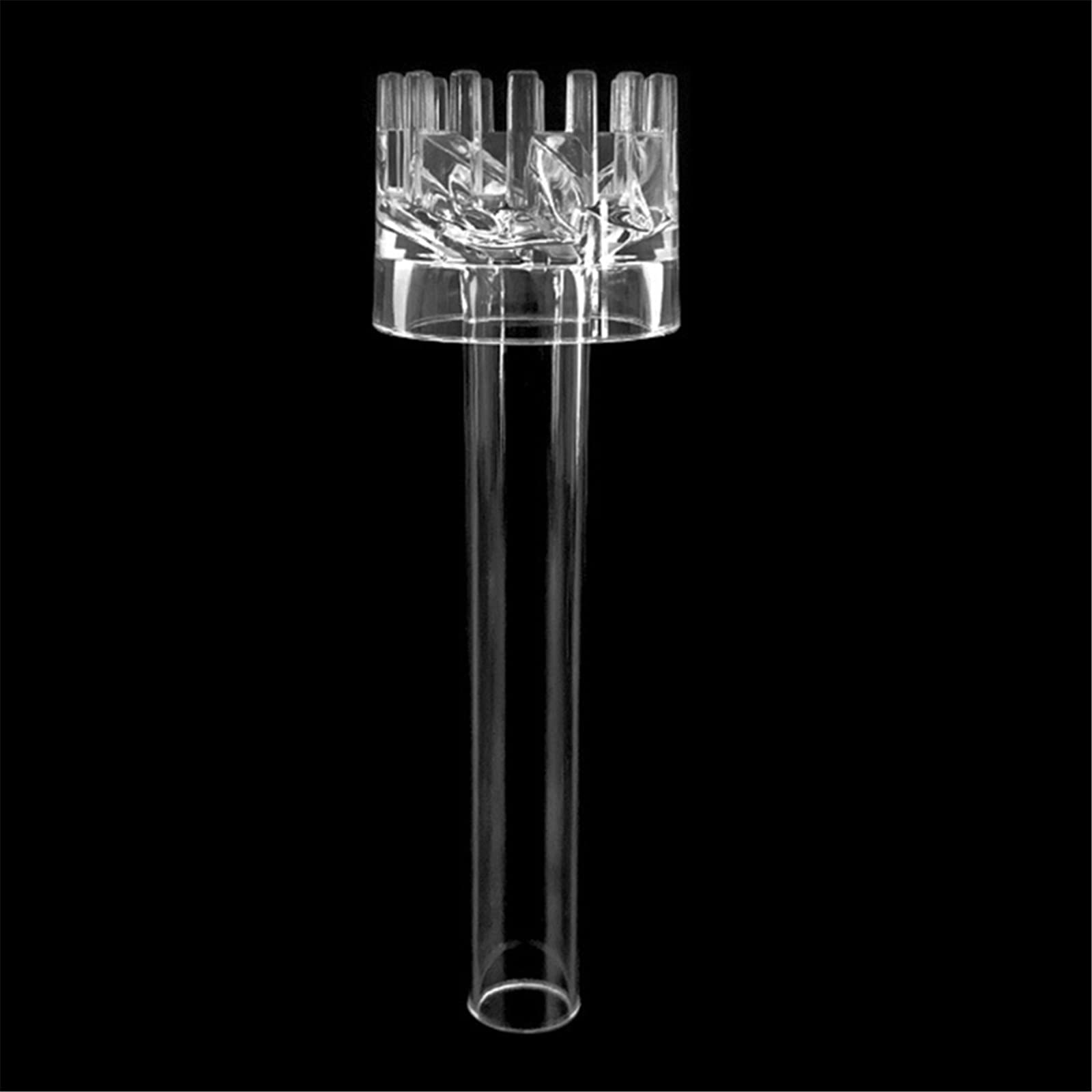MONOJLY Aquarium Skimmer Parts for Fish for Tank Surface Skimmer Fitting Clear Surface Protein Oil Bacterial Film Remover Access