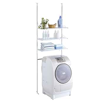 空間が限られるランドリースペースをより便利＆快適に♪❤多機能ランドリーラック 空間が限られるランドリースペースをより便利＆快適に♪❤多機能