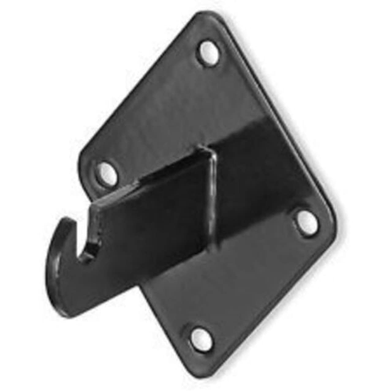 4x Grid Mesh Panel Black Shop Display Panel - Accessory: Wall Bracket