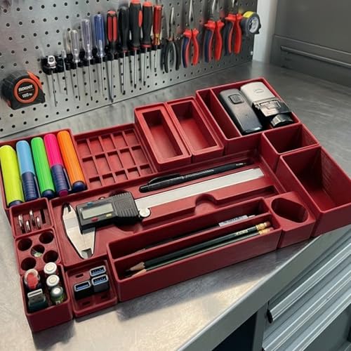 Organizador modular para calibrador y regla miniatura 2
