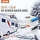 VEVOR 25 Fuß beheizter Wasserschlauch für Wohnmobil, beheizter Trinkwasserschlauch mit Frostschutz bis -45 °F, automatisch selbstregulierend, 5/8 Zoll Innendurchmesser mit Schnellanschluss-Set