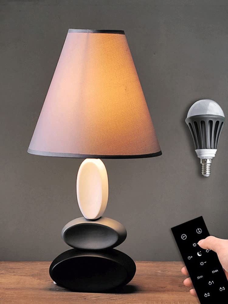 Amazon.co.jp : 北欧陶磁器装飾寝室電気スタンド現代風簡約