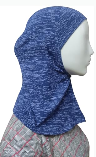 Image of TCP Women's Ninja Beige Jersey Cap, under scarf Neck Covering Hijab Tube cap Age 16+ years