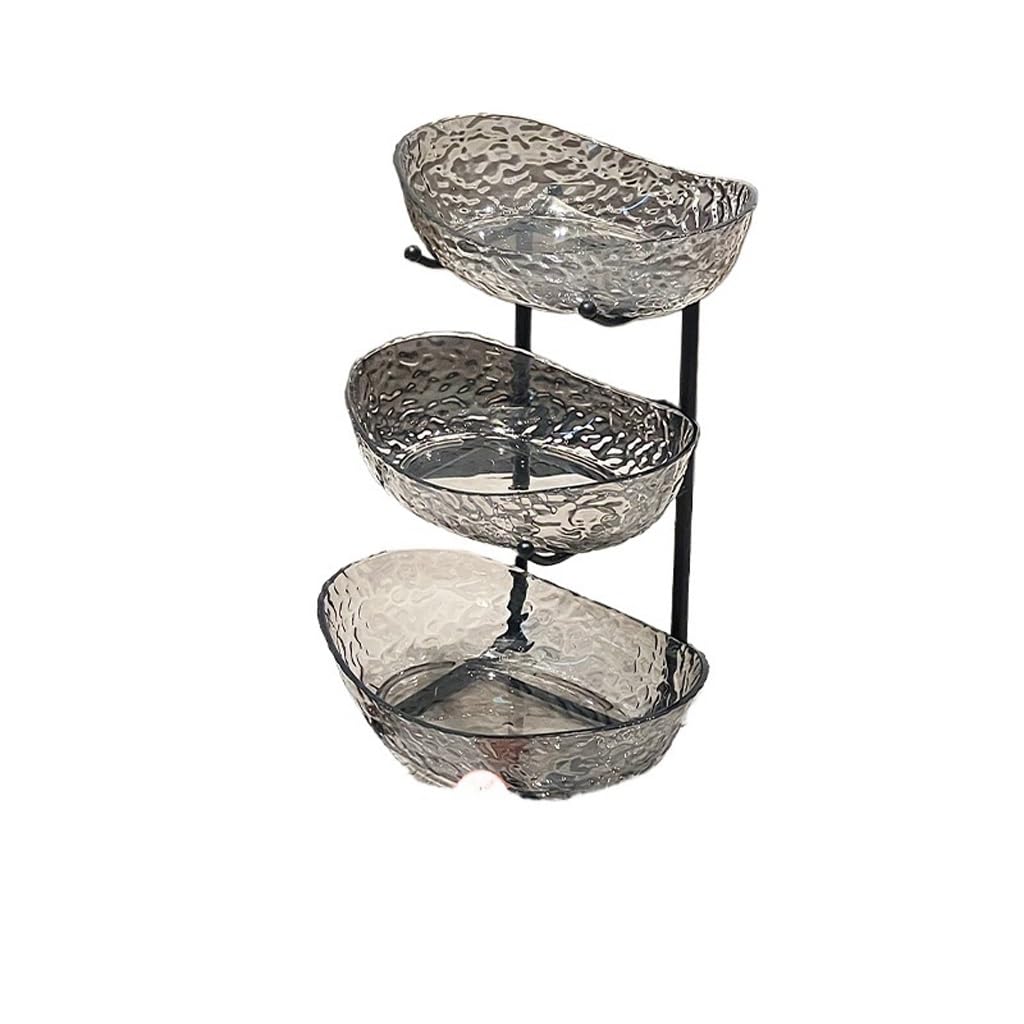 Panier de fruits polyvalent et assiette de collation pour cuisine et table
