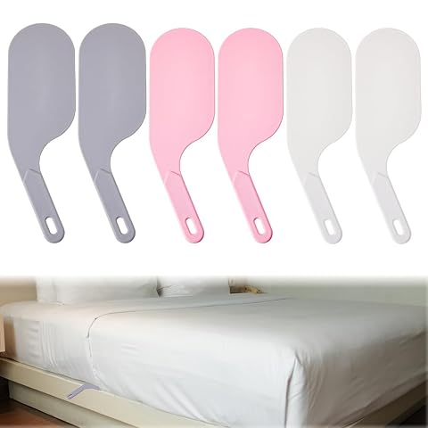 DICOSMETIC 6Pcs 3 Colors Bed Sheet Tucker Tool Mattress Lifter Tucker Paddle Extra Long Bed Tucker Tool Durable