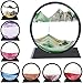 Produktbild Fließende Sandmalerei, Dynamisches Sandbild, 3d Tiefsee Sandbild in Bewegung Display Fließender Sand Rahmen, Bewegtes Sandbild, Entspannende Desktop Home Office Work Decor (Grün, 7 Zoll)