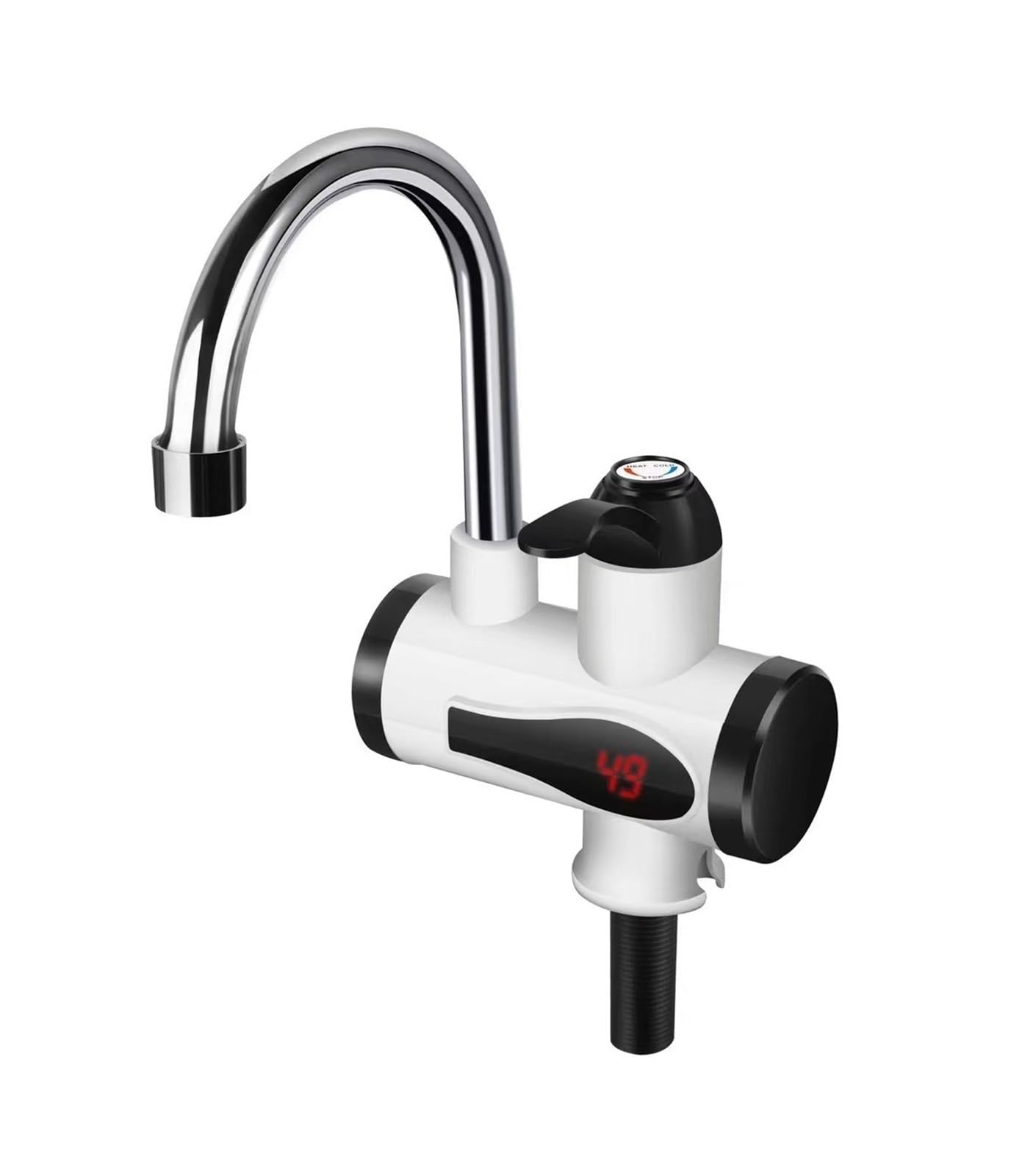 LNHHG Electric Faucet Water Heater Temperature Display Instant,Hot Water Heaters Kitchen Tankless Water Heating Instant,instant Hot Water Faucet