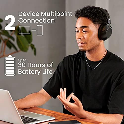 Sony WH-XB910N EXTRA BASS Noise Cancelling Wireless Headphones - Up to 30 hours battery life - Over-ear style - Optimised for Alexa and Google Assistant - with built-in mic for phone calls - Black
