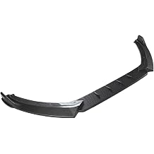 Front Bumper Lip Chin Splitter Spoiler Car Body Kit Compatible with Skoda Octavia MK3.5 2018-2020 M-Sport Carbon Fiber Look