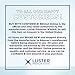 LUSTER PREMIUM WHITE, Pearl Infused Pro Light Teeth Whitening System by Fast Whitening with Light Serum Rinse Toothpaste 4Piece, Blue