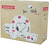 - Set enthält: 1x Becher 250 ml, 1 x Teller, 1 x Schüssel - Material: Steingut- Offiziell lizenziert - Verpackung: Geschenkbox