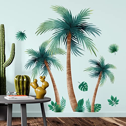 Vinilo Decorativo 3D Removible Bosque Tropical 30x90 cm miniatura 1