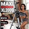 MaxiClimber XL Vertical Climbers - The Original Compact, Mountain Climber, Stair Stepper Exercise Machines - XL-2000 HRS (Hydraulic Resistance System, 12 Level) - Free Coach-led Classes & Fitness App