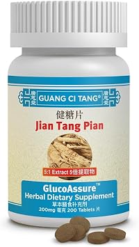 Guang Ci Tang - Jiang Tang Pian GlucoAssure 200 Tablets