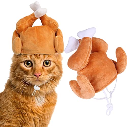 Sombrero de pavo para gato y perro pequeño