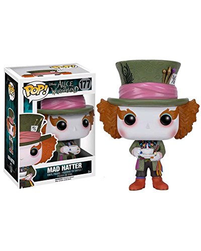 Funko 6709 Disney: Alice 6709 Wonderland POP Vinyl Mad Hatter Figure
