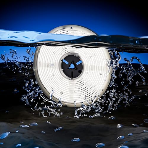 PAUTIX COB LED Strip Light IP67 Waterproof 10M 6000K Daylight White...