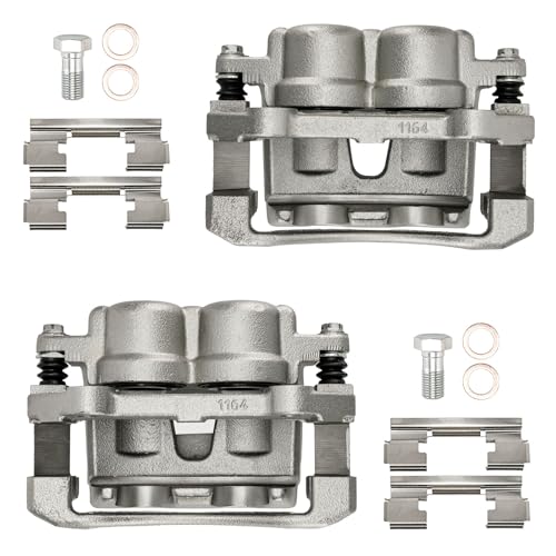 Image of PHILTOP Front Brake Caliper 18-B4990, 18-B4991 Compatible with 2005-2010 Jeep Grand Cherokee, 2006-2010 Jeep Commander