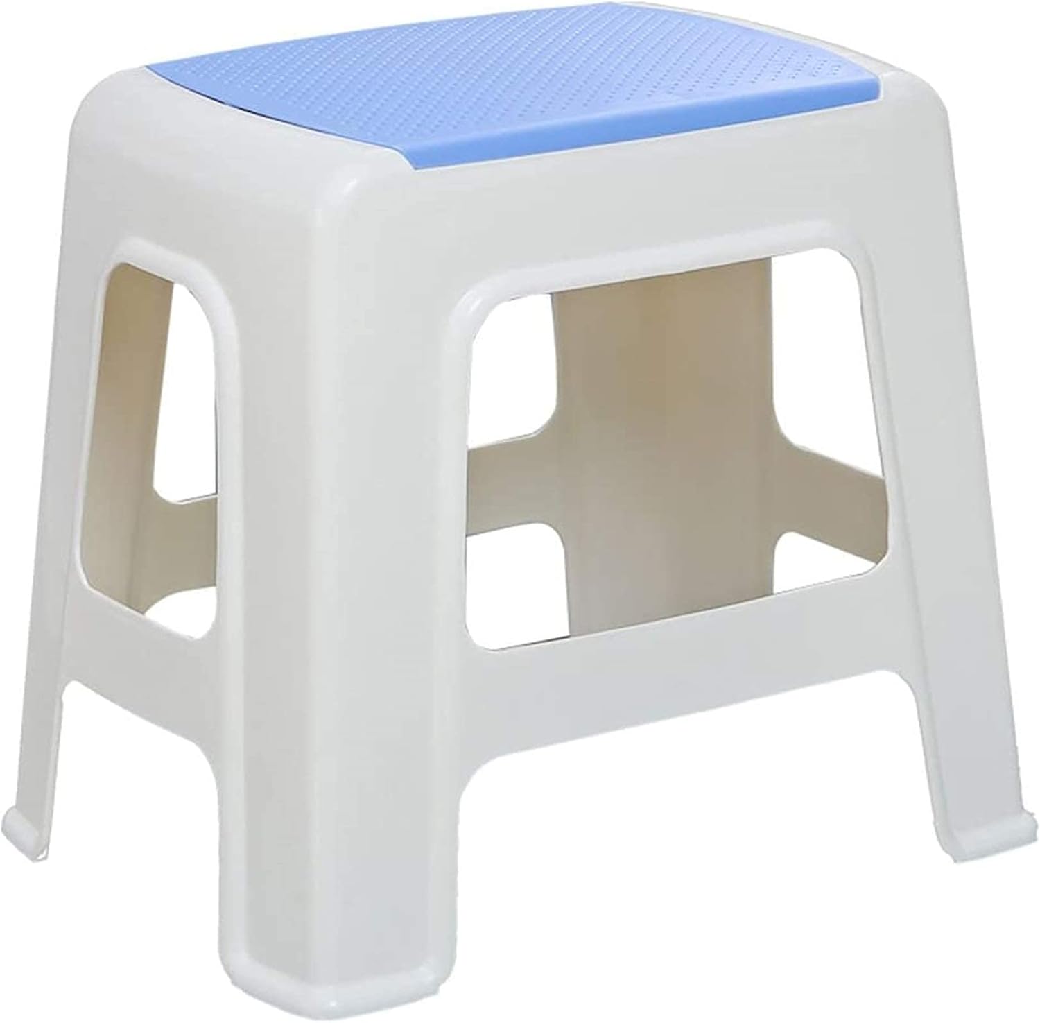 Shower Seats,Shower Stool Portable Plastic Stool,Bath Stool Thickening Replacement Shoes Stool Bathroom Shower Chair Bath Chair Apply to Elderly,Senior,Handicap Disable,Blue,XLarge