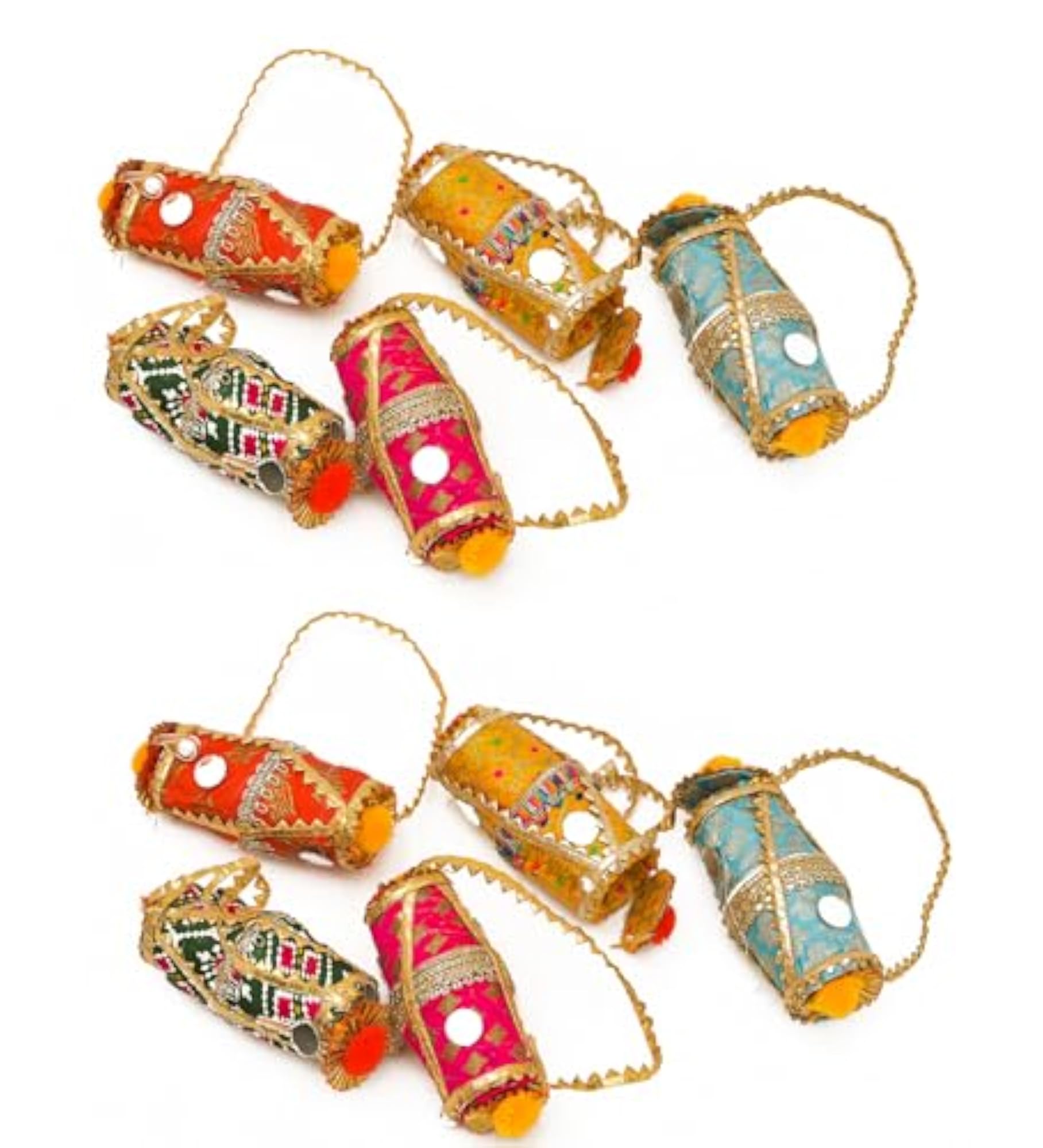 Traditional Indian Decorative Money Pouch, Embroidered