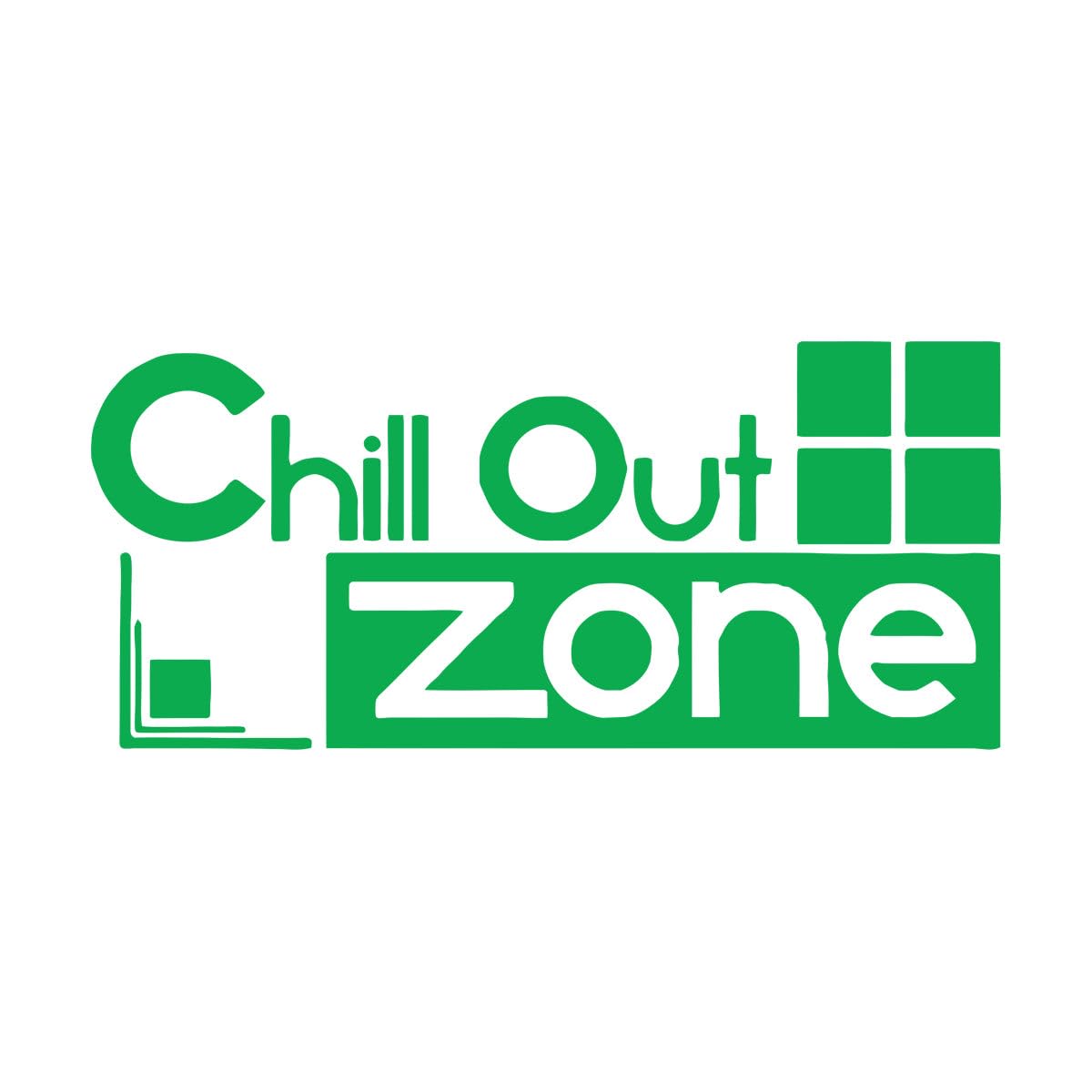 Beauty Chill Out Zone Phrase PVC Wall Stickers for Company Office Room Wall Decal Home Decoration Living Room Bedroom Large - 57x126cm โ image 1