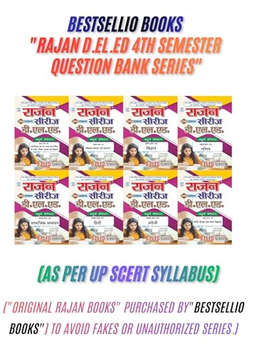 BestSellio Books "Rajan D.El.Ed 4th Semester Question Bank Series...