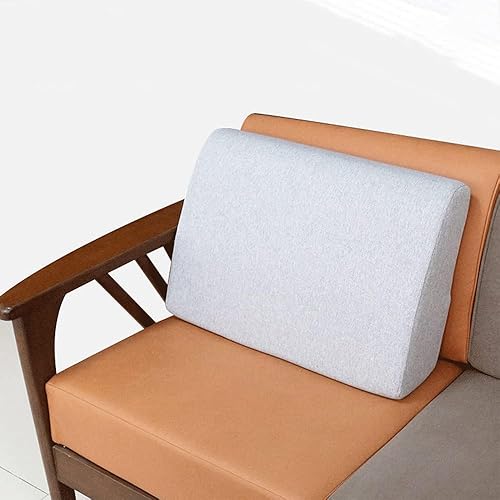 Miniatura 3 de Cojín de espuma viscoelástica para respaldo de sofá cama, cojín de almohada de lectura suave, almohada gruesa y cómoda de cuña, cojín de apoyo para