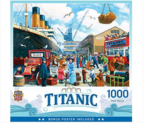 Puzzle Titanic Boarding 60346 con 1000 piezas para desconectar del estrés diario