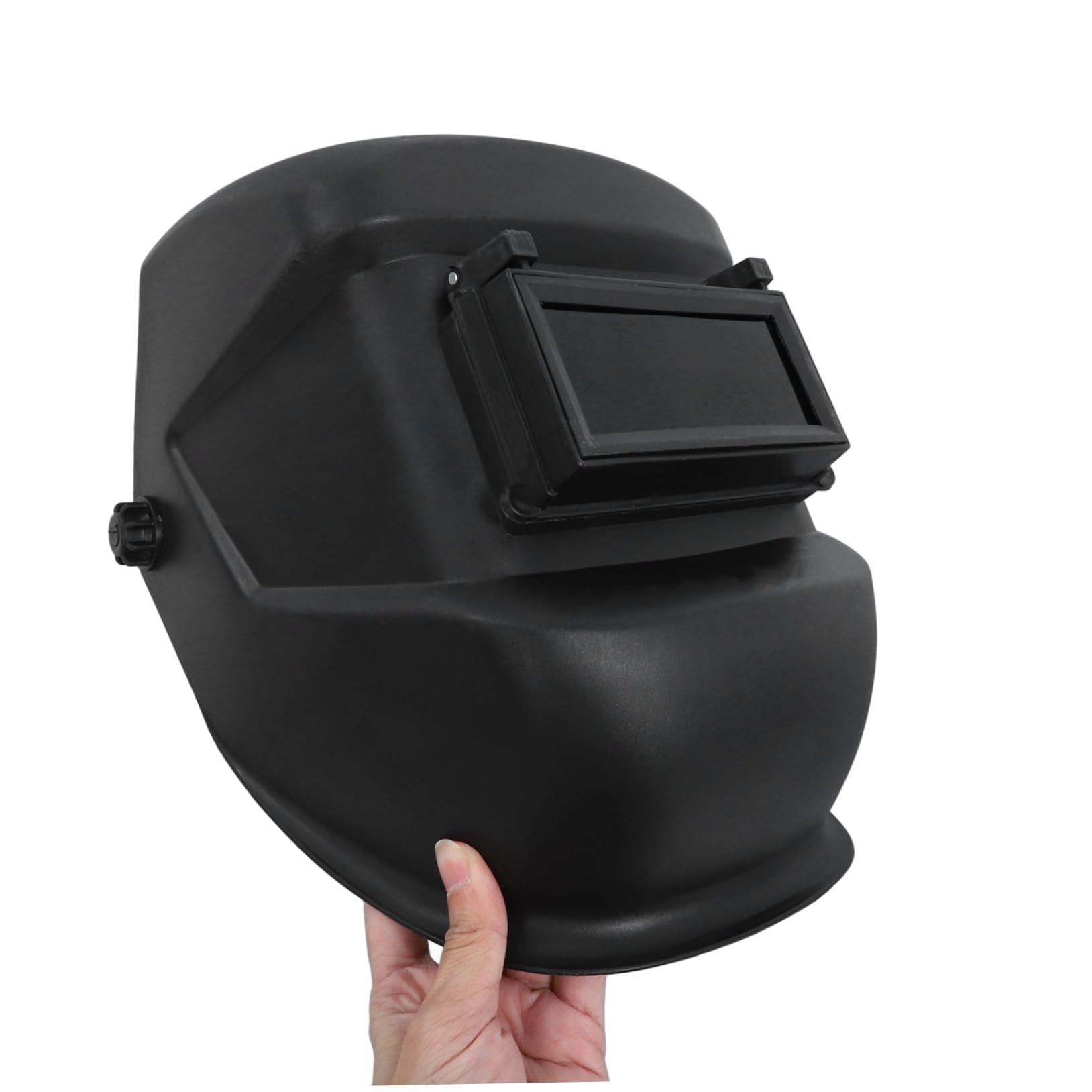 DOITOOL Máscara de Soldadura Portátil Negra para Soldador Diseño Resistente al Calor y Material Pc, Adecuado para Trabajo de Soldadura Profesional y Principiantes