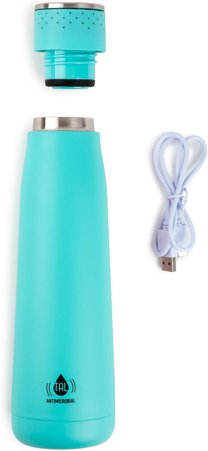 Tal Ultra Bottle - UV Self-Cleaning Double-Wall Insulated Water Bottle - 18oz - Teal