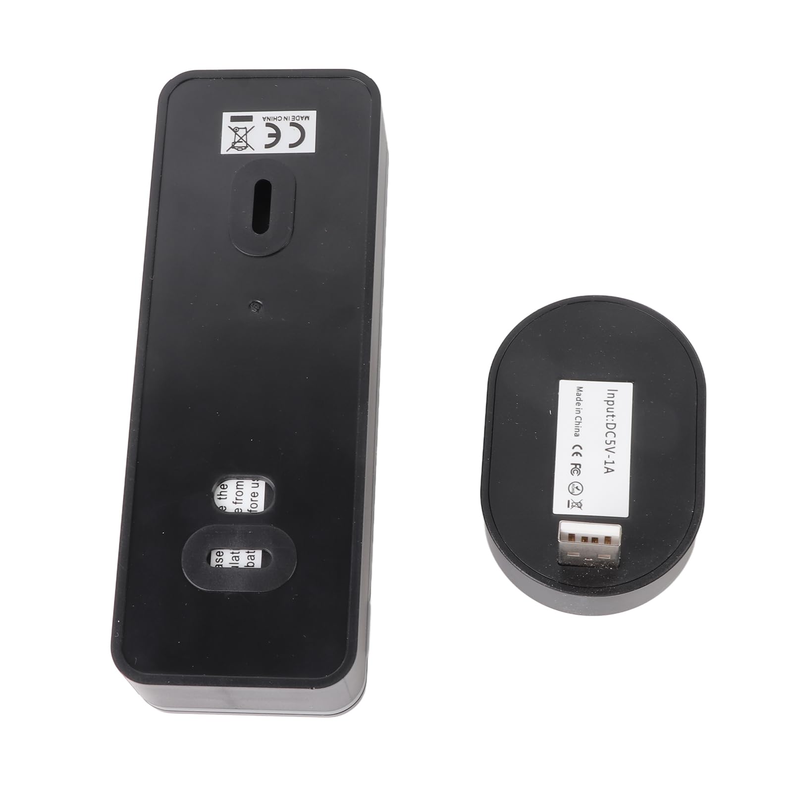 Garosa Timbre con Cámara WiFi Inalámbrico, Timbre con Vídeo Inteligente Resistente a la Intemperie IP65 con Vídeo HD 1080, Conversación Bidireccional y Detección de Movimiento para Seguridad en el