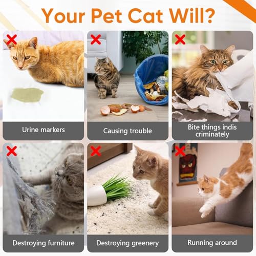 image for TPBEHMZ Cat Deterrent Spray 2 Pack, Natural Non-Toxic Plant Based Anti