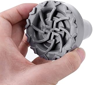 SUPVOX Walking Cane Tips Bendable Crutch Rubber Head Crutch Accessories Antislip self Standing Walking Stick Tips