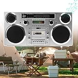 【DECORACIÓN PRÁCTICA】Ligero y apto para personas mayores, con perilla de sintonización, su sonido equilibrado realza la música clásica, country o podcasts. Ideal para emergencias, uso diario, viajes al aire libre, camping y picnics.