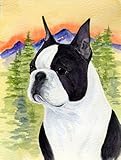 Boston Terrier Flag - Garden Size