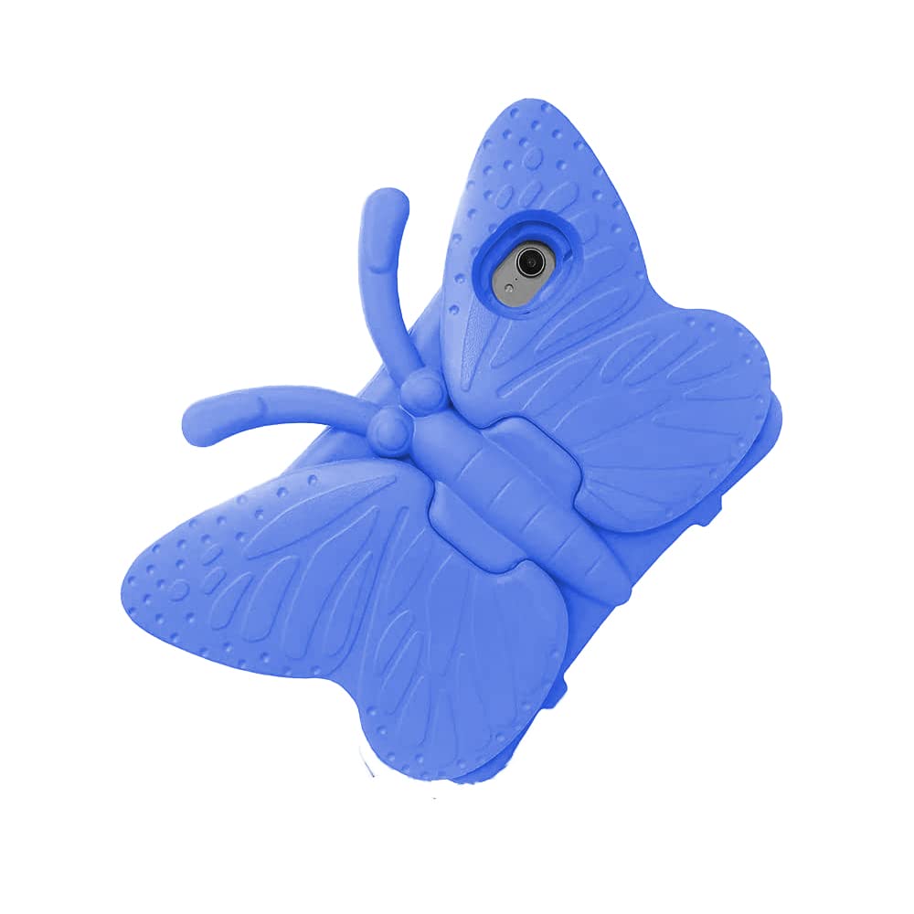 KIQ EVA Foam Butterfly Series Kids Case for IPad Mini 6 Case/iPad Mini Case 6th Generation 2021 8.3 Inch Cover - Blue - Image 5