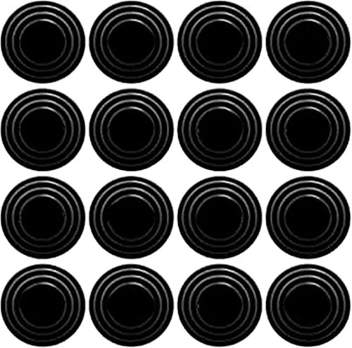 Goniome 16 pezzi ammortizzatore per portiera auto, anti-collisione, isolamento acustico/sigillante in gomma adesiva decorativa ispessimento paraurti, adesivi di protezione laterale porta