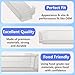 Fonixte Premium DA63-08646A Refrigerator Door Shelf Bin for Samsung Refrigerator RT21M6213SR RT21M6215SR RT21M6215WW RT21M6213SG RT21M6213WW, Replaces AP6241329 PS12082571 EAP12082571（2 Pack）