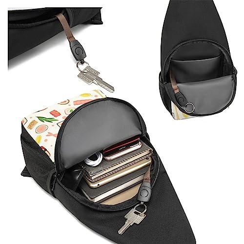 Sac de poitrine sushi pour vos sorties urbaines et sport