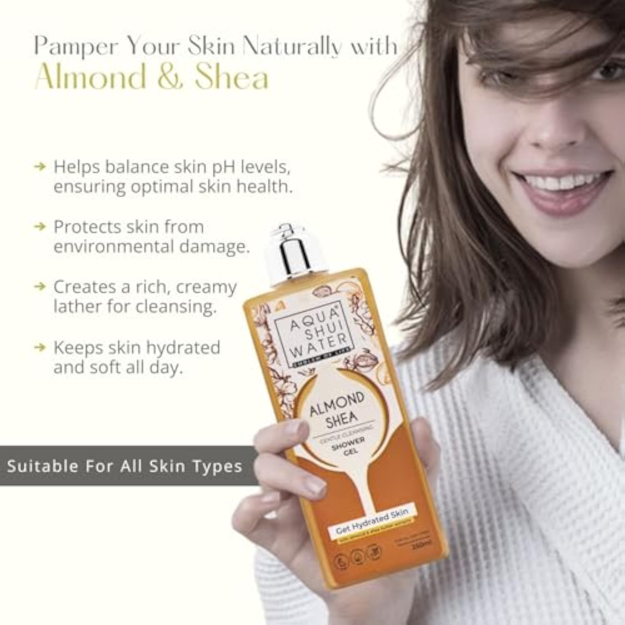 Body Wash Shower Gel for Men & Women, pH-Balanced Formula