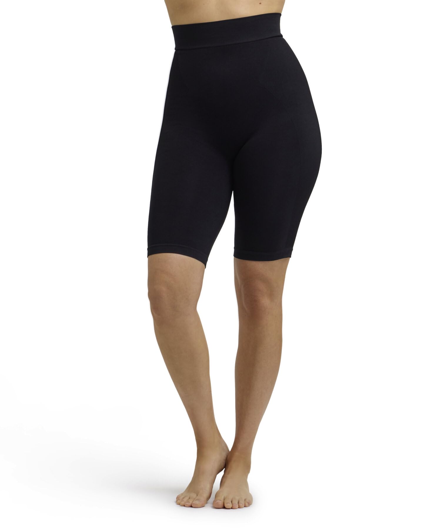 FALKE Damen Smart Support High-Waisted Shapewear-Unterhose atmungsaktives schnelltrocknendes Funktionsmaterial Shorts nahtlos und figurformend an Hüfte, Taille und Oberschenkel 1 Stück