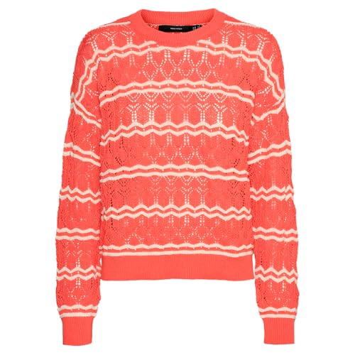 VERO MODA VMBELLA LS O-Neck Pullover GA Boo