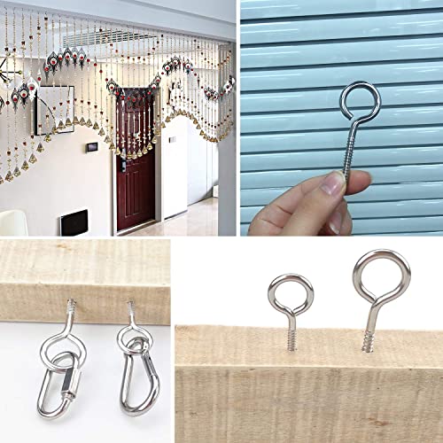 Generic VICTAC 304 Stainless Steel Close Ring Screw-in Hook - Image 5